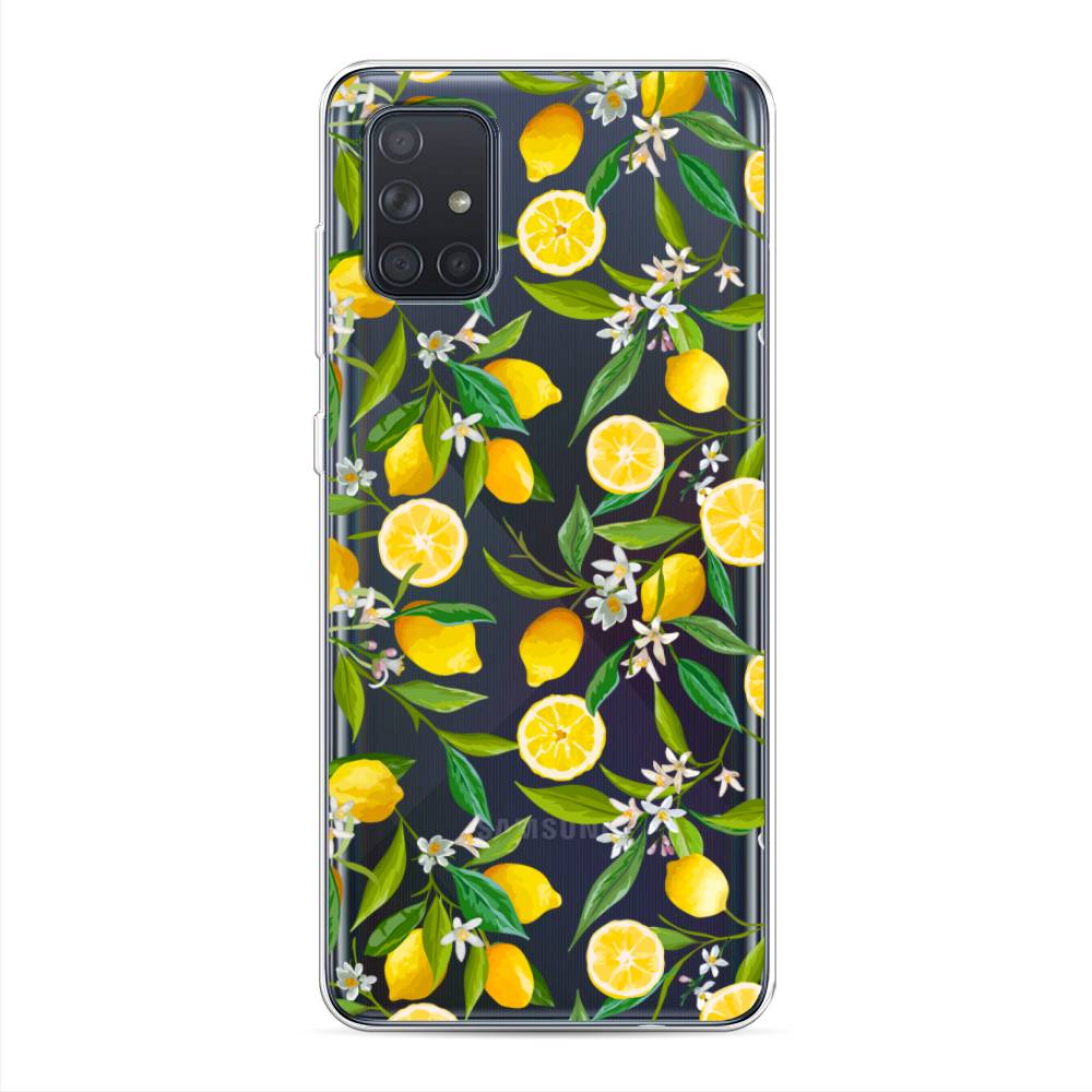 

Чехол Awog на Samsung Galaxy A71 "Сочные лимоны", Разноцветный, 29050-10