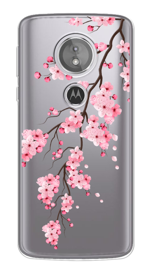

Чехол Awog на Motorola Moto G6 Play / Моторола Мото G6 Плэй "Розовая сакура", Разноцветный, 240950-8