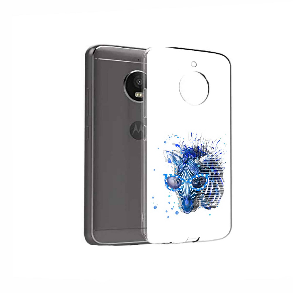 

Чехол MyPads Tocco для Motorola Moto E4 расплывчатая зебра (PT99977.370.577), Прозрачный, Tocco