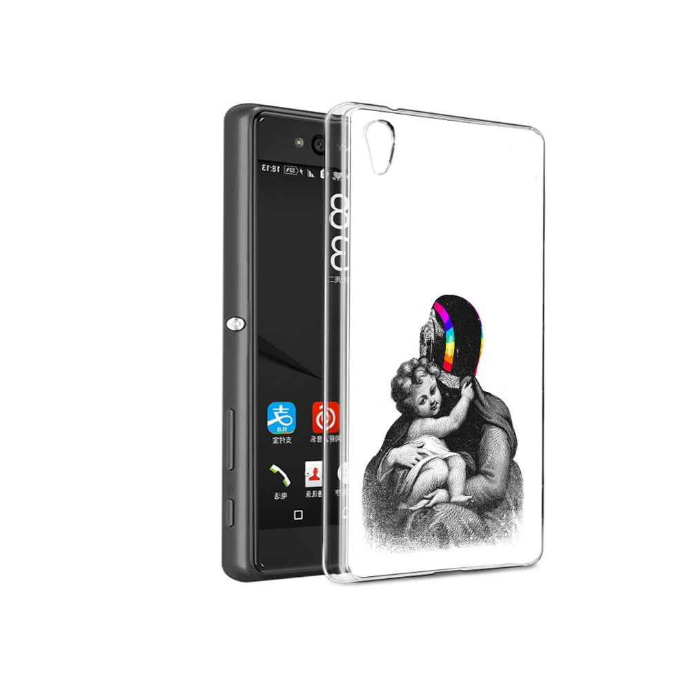 

Чехол MyPads Tocco для Sony Xperia C6 защитник в шлеме (PT28839.243.350), Прозрачный, Tocco