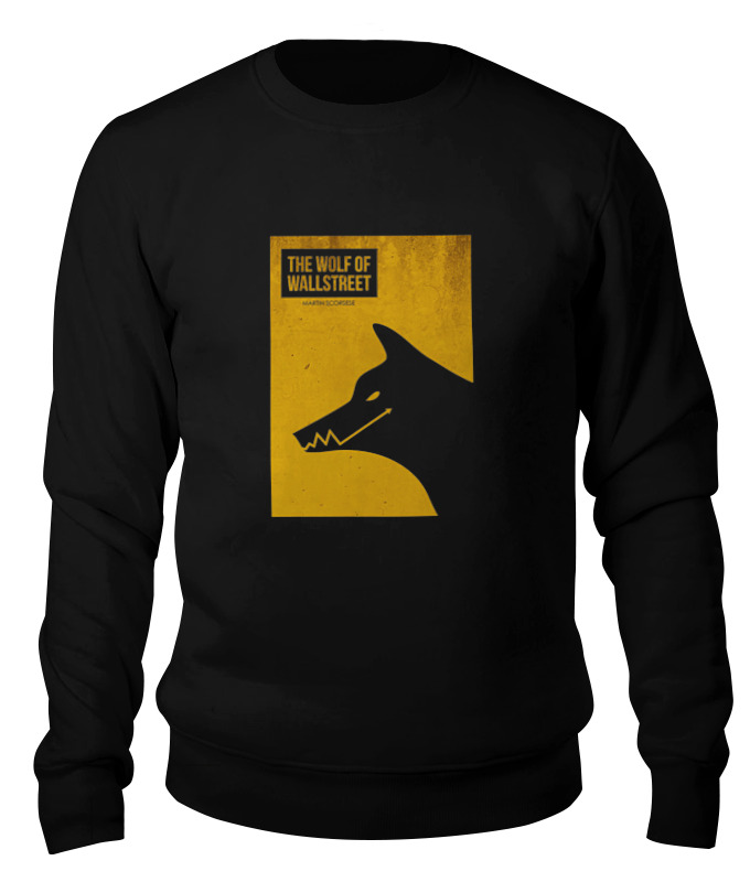 

Свитшот унисекс Printio The wolf of wall street dog черный XL, The wolf of wall street dog