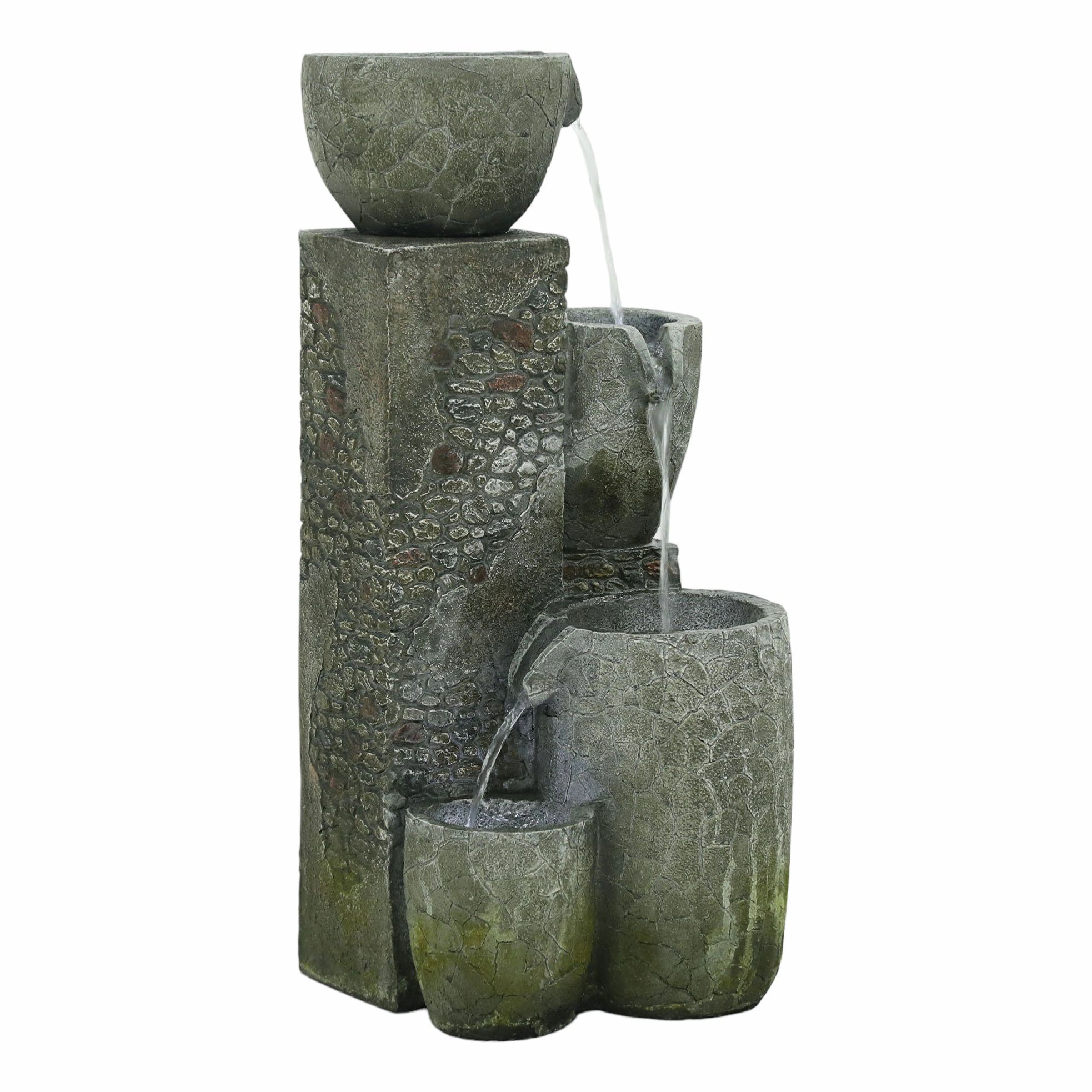 

Фонтан Dw Fountain полирезин 36 x 36 x 82 см