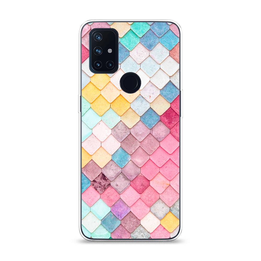 

Чехол Awog на OnePlus Nord N10 / ВанПлас Nord N10 "Нежные ромбики", Красный, 152350-4