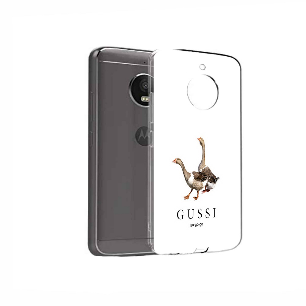 

Чехол MyPads Tocco для Motorola Moto E4 Гусси бренд (PT99977.370.56), Прозрачный, Tocco