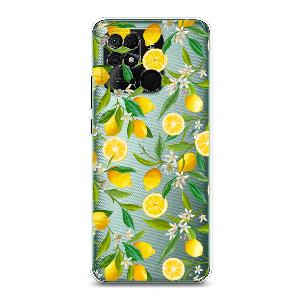 

Чехол Awog на Xiaomi Redmi 10C "Сочные лимоны", Разноцветный, 313450-10