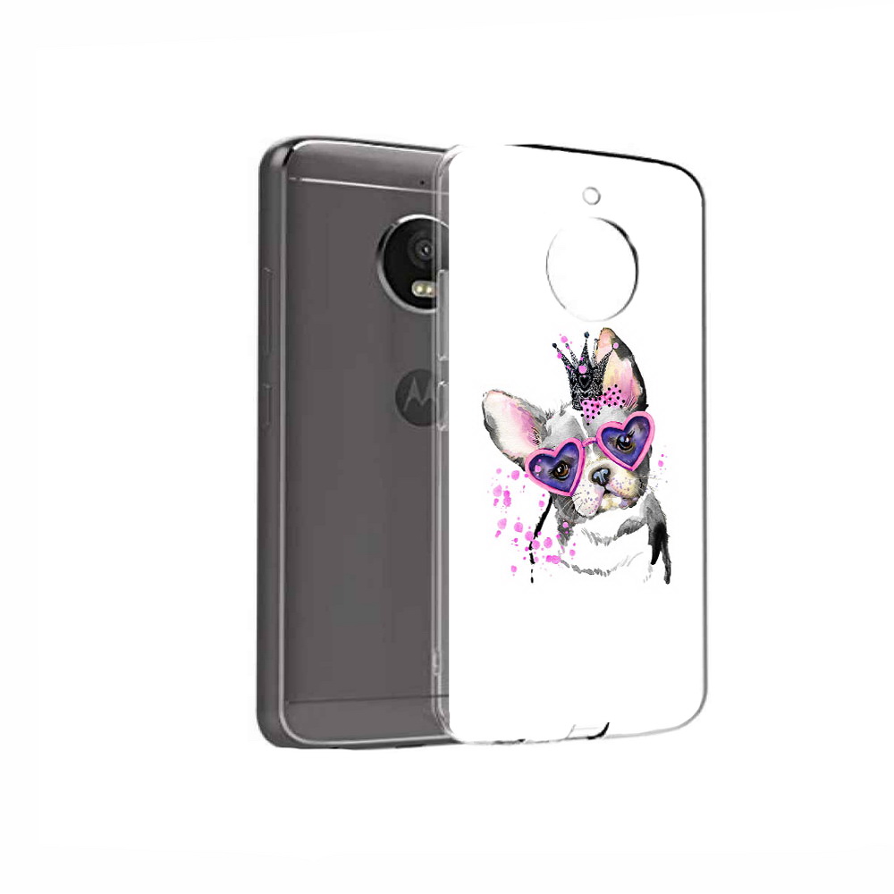 

Чехол MyPads Tocco для Motorola Moto E4 принцесса (PT99977.370.558), Прозрачный, Tocco