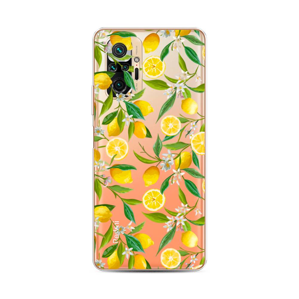

Чехол Awog на Xiaomi Redmi Note 10 Pro "Сочные лимоны", Разноцветный, 310050-10