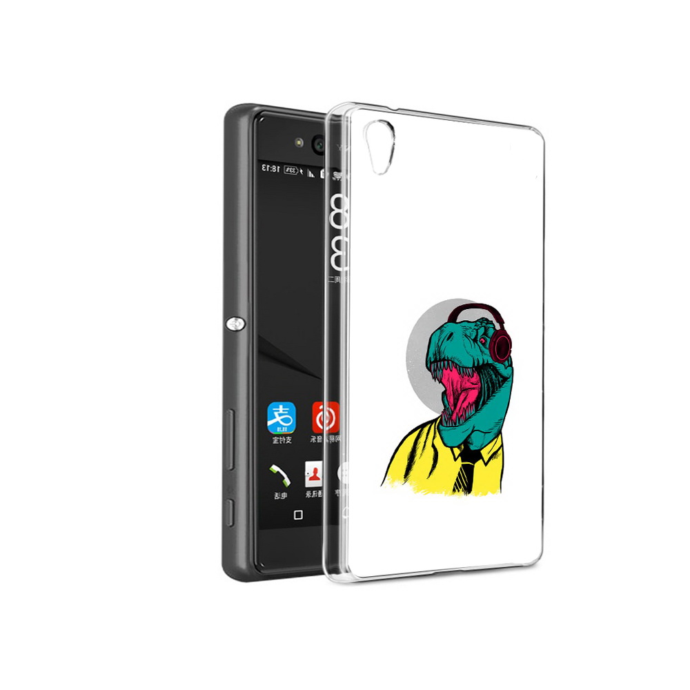 Чехол MyPads Tocco для Sony Xperia C6 дино (PT28839.243.326)