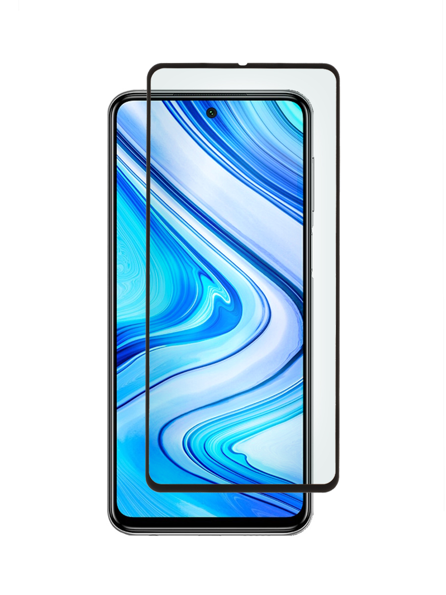 

Защитное стекло 5D для Xiaomi Redmi Note 9S, Note 9 Pro, Note 10 Pro Max черный, с рамкой, MOTG-5D-XMI-NOT9S