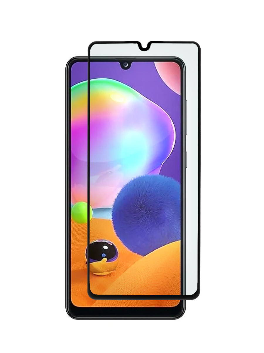 

Защитное стекло 5D для Samsung A31, A32, A22 A315, A325, A225 черный, с рамкой, MOTG-5D-SAM-A315