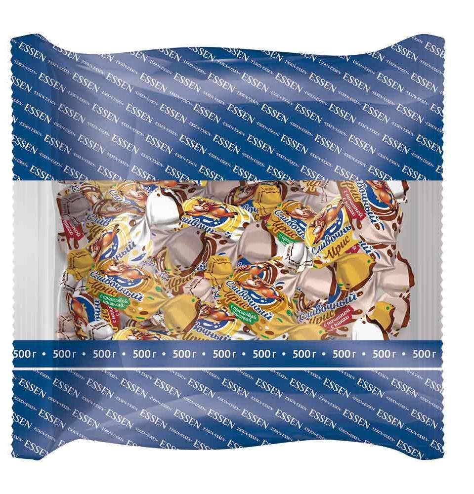 

Конфеты жевательные ESSEN ИРИС со сливочным вкусом, 500 г, весовые 500 грамм