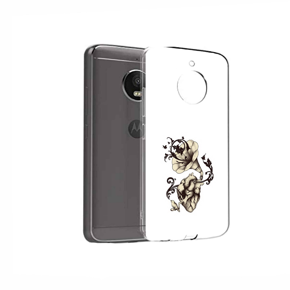 

Чехол MyPads Tocco для Motorola Moto E4 Граммофон (PT99977.370.55), Прозрачный, Tocco