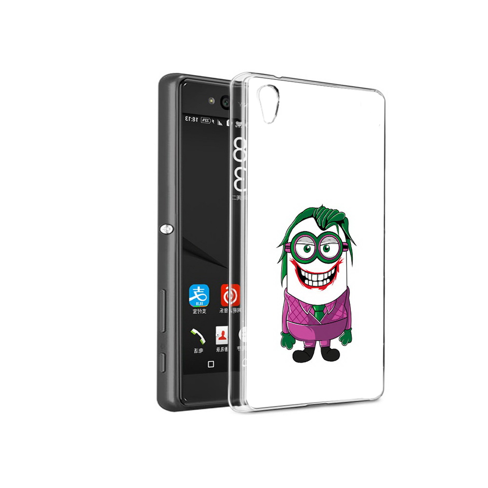 

Чехол MyPads Tocco для Sony Xperia C6 джокер миньон (PT28839.243.322), Прозрачный, Tocco