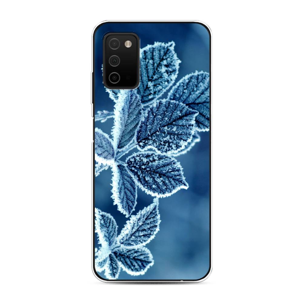 

Чехол на Samsung Galaxy A03s "Зима 6", Голубой;белый, 2103250-2