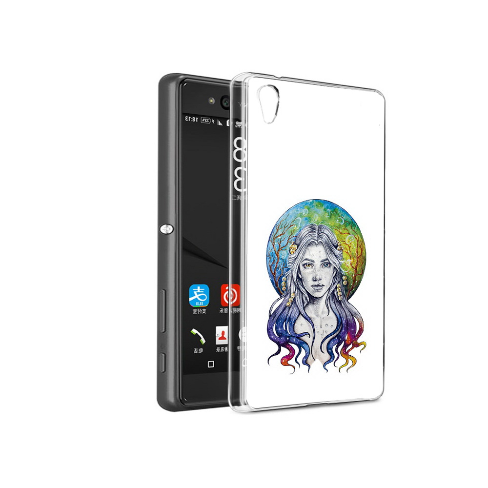 

Чехол MyPads Tocco для Sony Xperia C6 девушка с красивыми волосами (PT28839.243.313), Прозрачный, Tocco