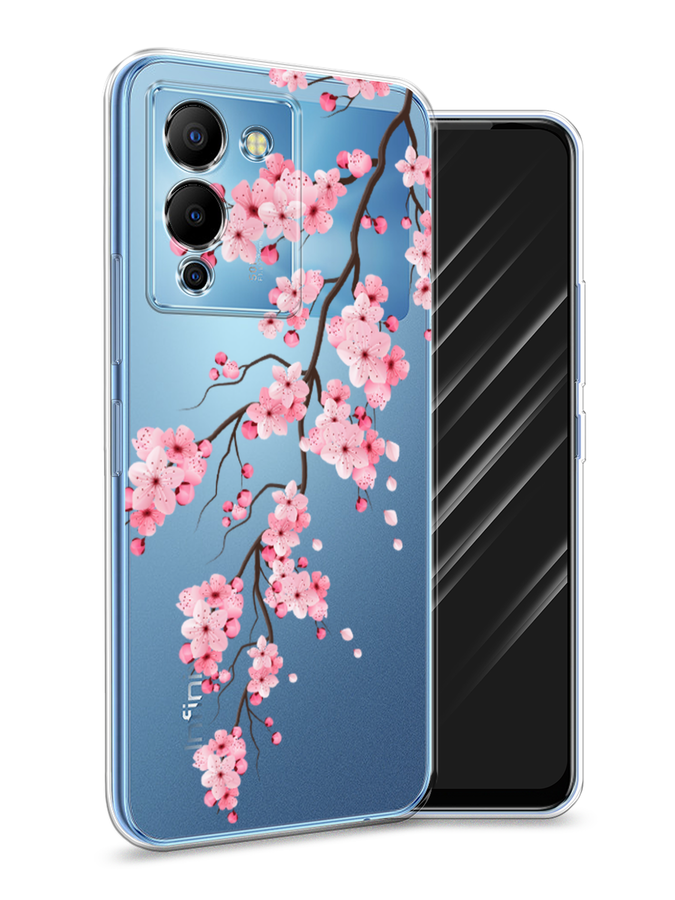 

Чехол Awog на Infinix Note 12 G96 "Розовая сакура", Разноцветный, 3101550-8