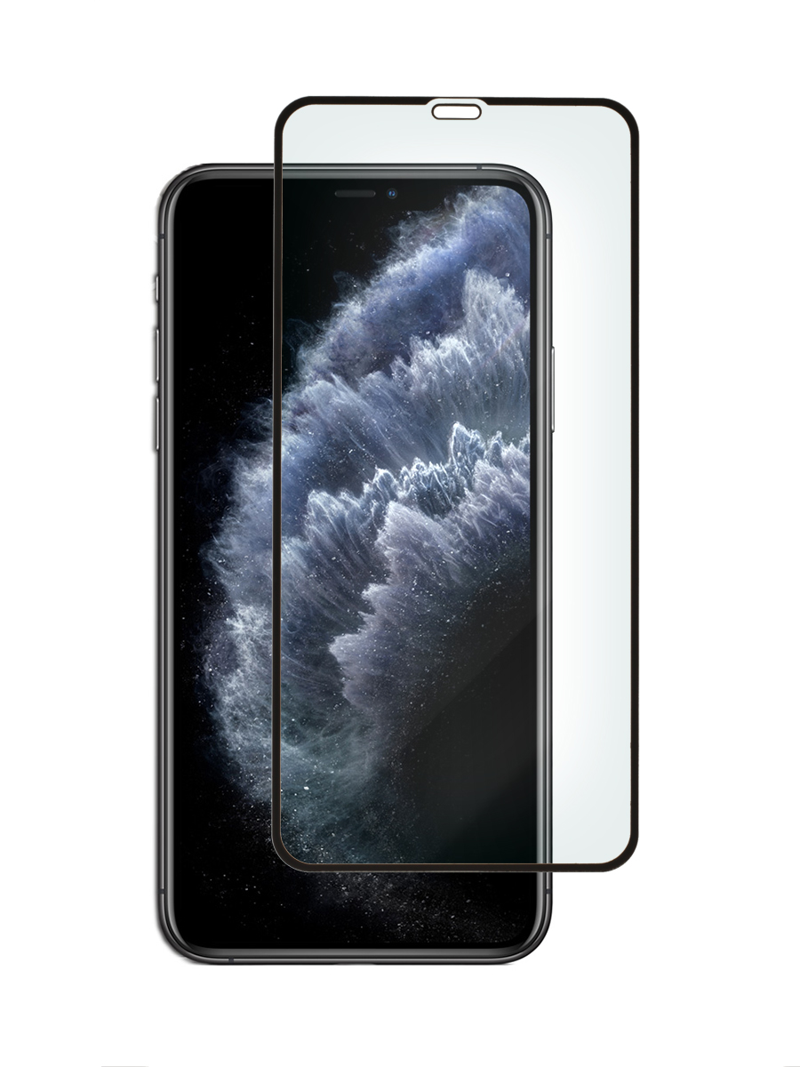 

Защитное стекло 5D для Apple iPhone 11 Pro Max, Xs Max черный, с рамкой, MOTG-5D-APL-11PRO-MAX