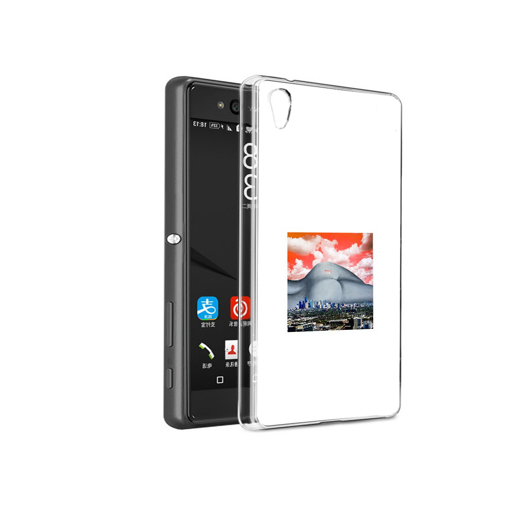 

Чехол MyPads Tocco для Sony Xperia C6 город с девушкой на фоне (PT28839.243.297), Прозрачный, Tocco