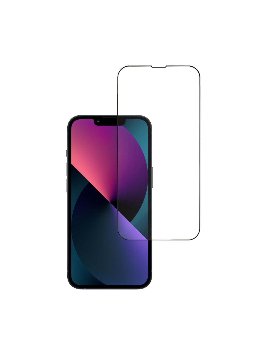 Защитное стекло 3D для Apple iPhone 13 mini черный