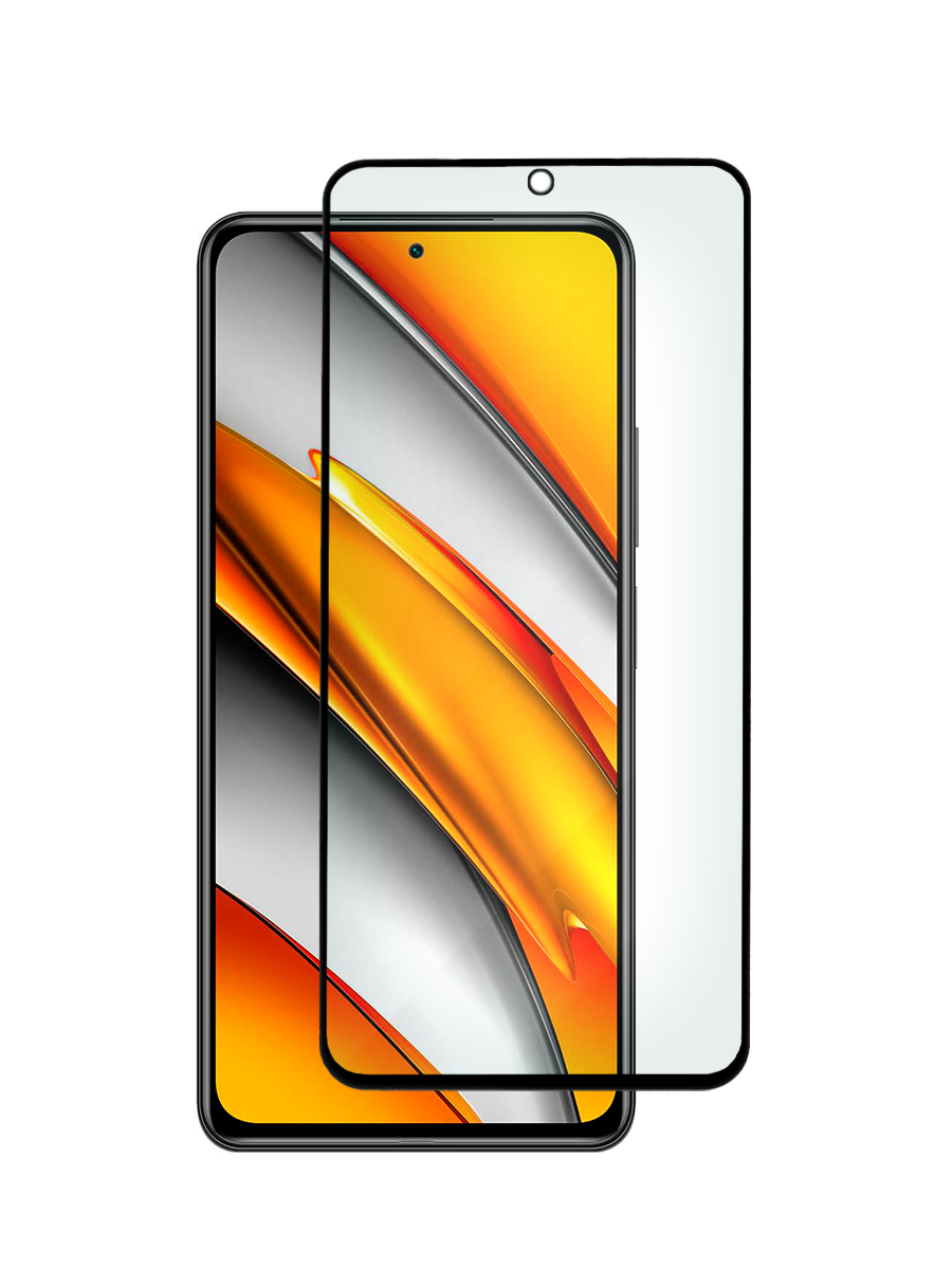 

Защитное стекло 3D для Xiaomi Poco F3 черный, MOTG-3D-XMI-F3