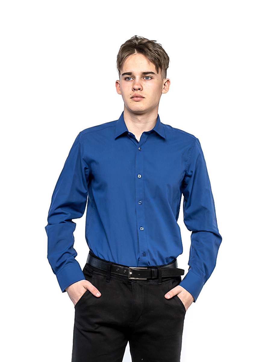 Рубашка мужская Imperator Royal-П синяя 37/164-172