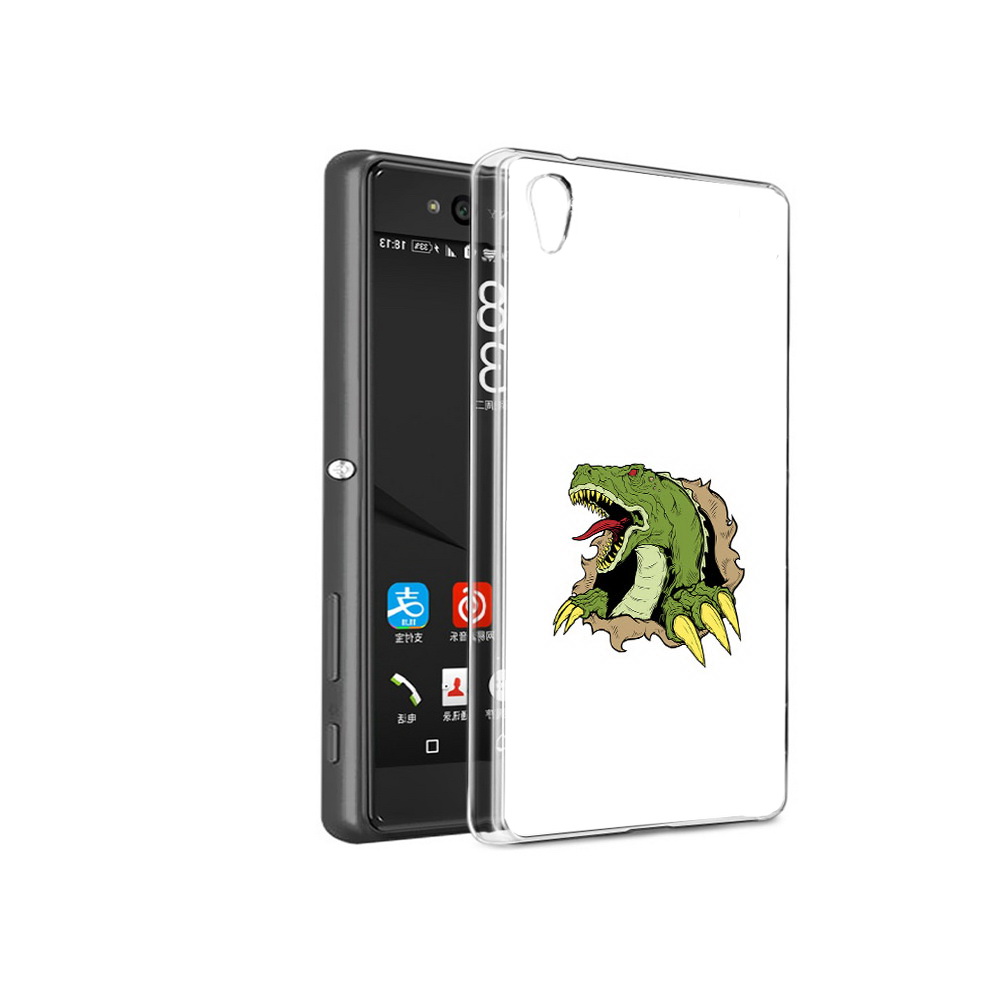 

Чехол MyPads Tocco для Sony Xperia C6 годзила (PT28839.243.290), Прозрачный, Tocco