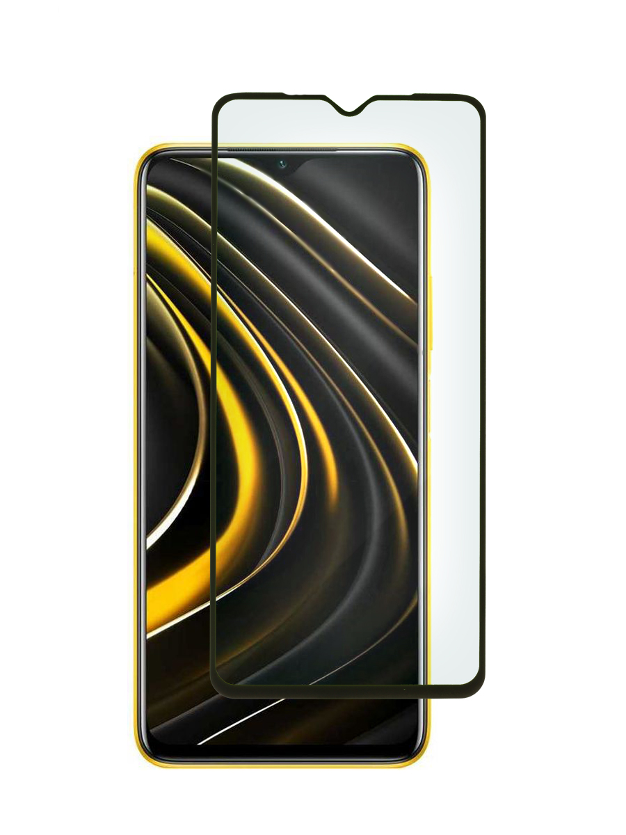 

Защитное стекло 3D для Xiaomi Poco M3 черный, MOTG-3D-XMI-M3