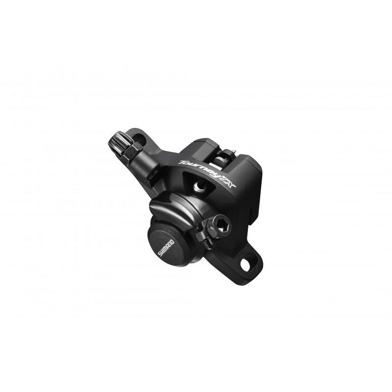 Велосипедные тормоза Shimano Tourney механические дисковые комплект передний+задний черные