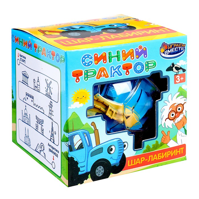 

Логическая игра шар-лабиринт "Синий трактор" B1943690-R, Синий трактор