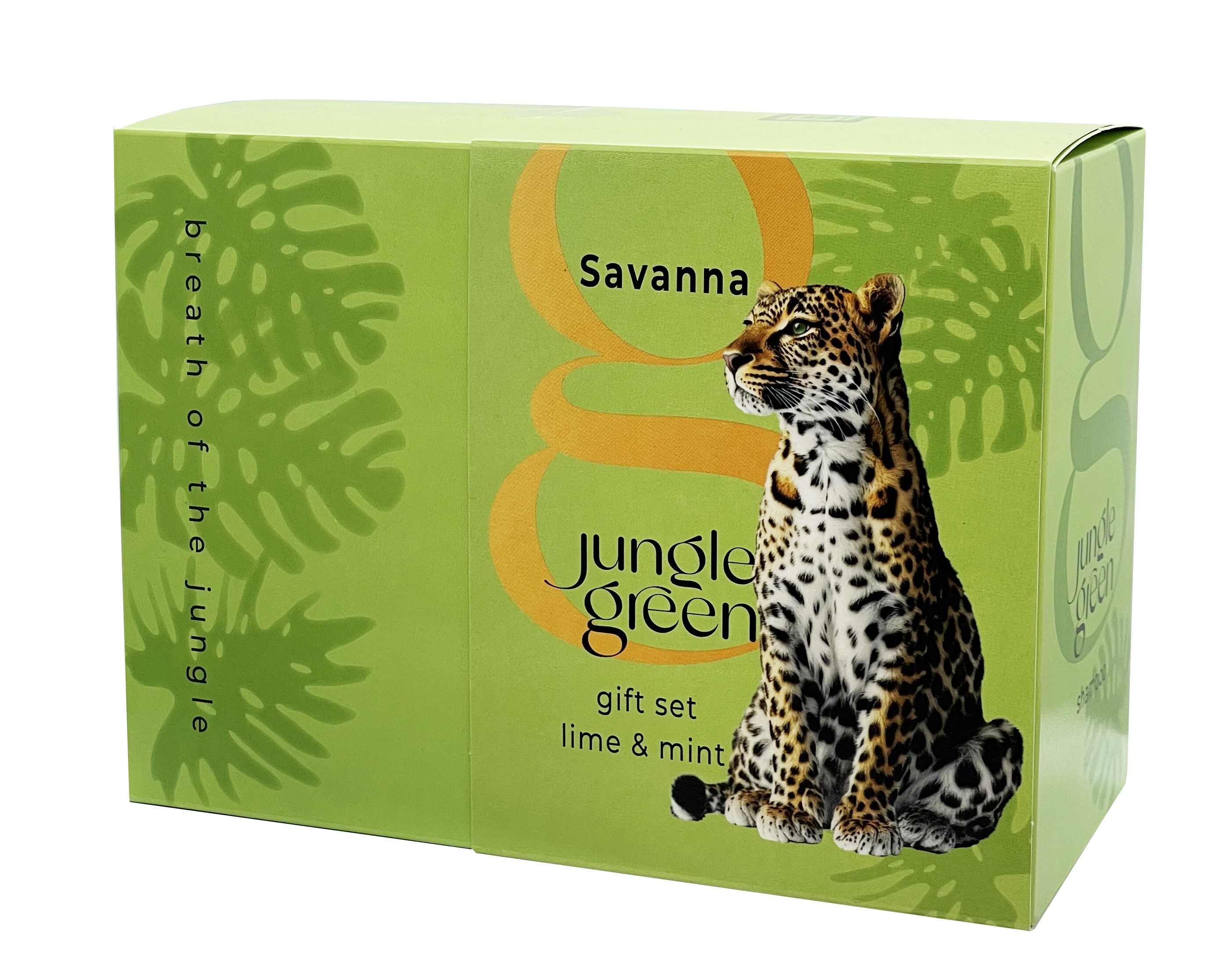 

Подарочный набор Jungle Green SAVANNA (Шампунь 250 + Гель для душа 250), SAVANNA