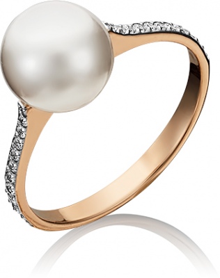 

Кольцо из золота р. 18,5 PLATINA jewelry 01-5336-00-302-1110-31, фианит, 01-5336-00-302-1110-31