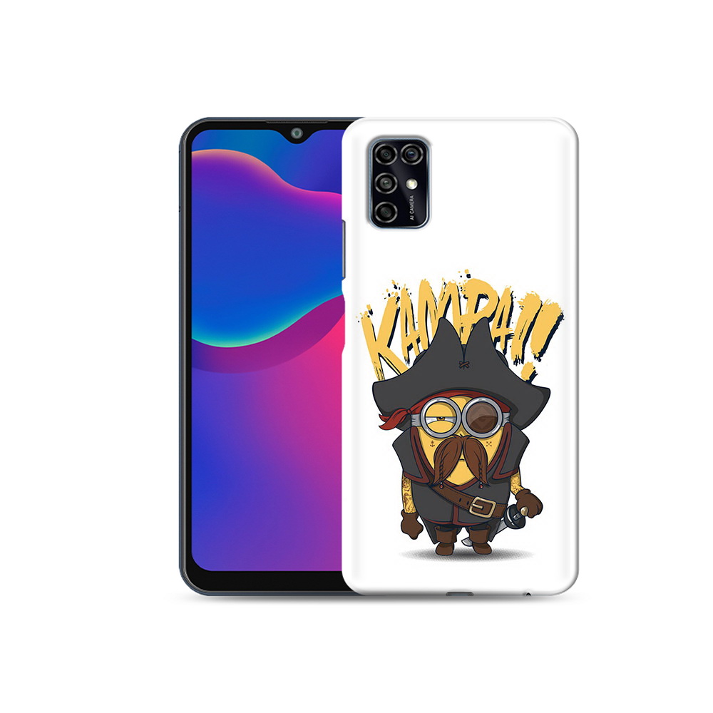 Чехол MyPads Tocco для ZTE Blade V2020 Smart миньон пират (PT156449.442.476)