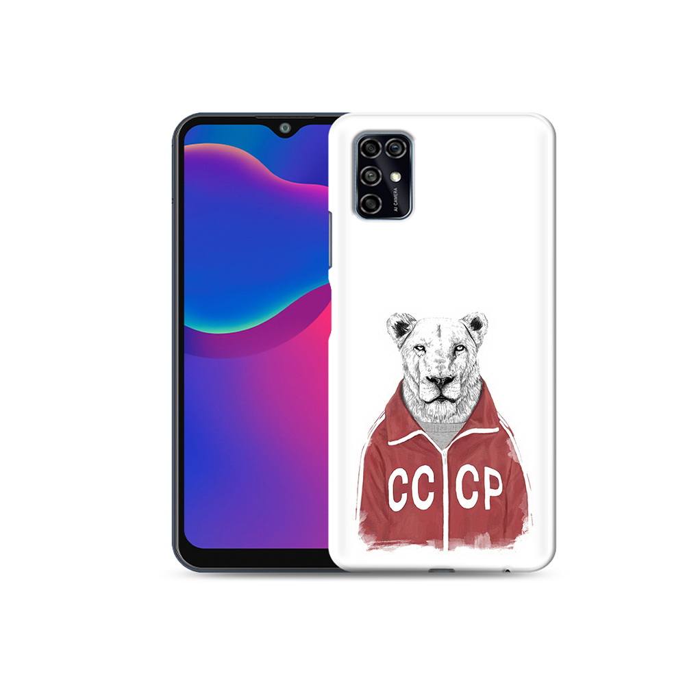 Чехол MyPads Tocco для ZTE Blade V2020 Smart львица ссср (PT156449.442.450)