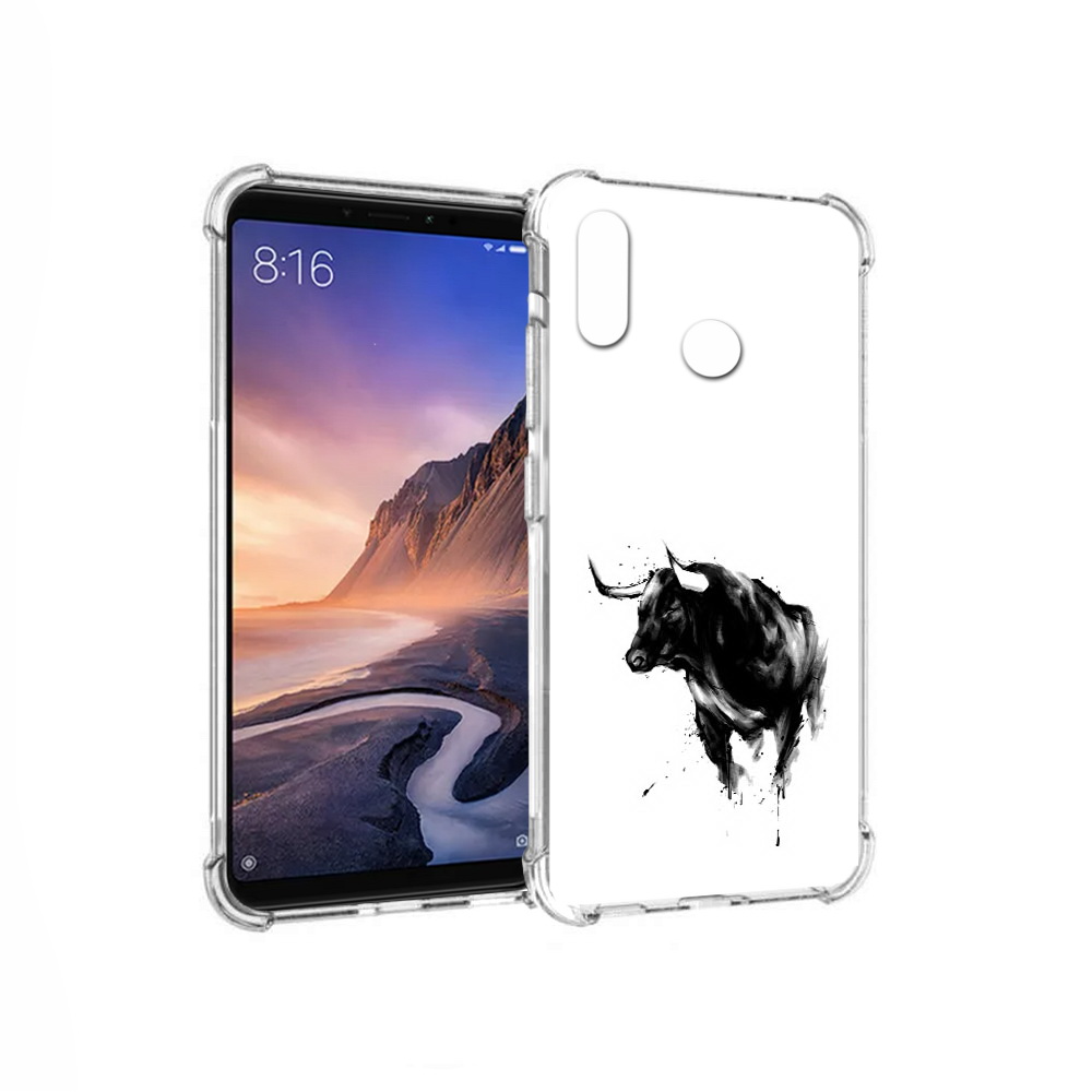 

Чехол MyPads Tocco для Xiaomi Mi Max 3 бык (PT115366.313.254), Прозрачный, Tocco