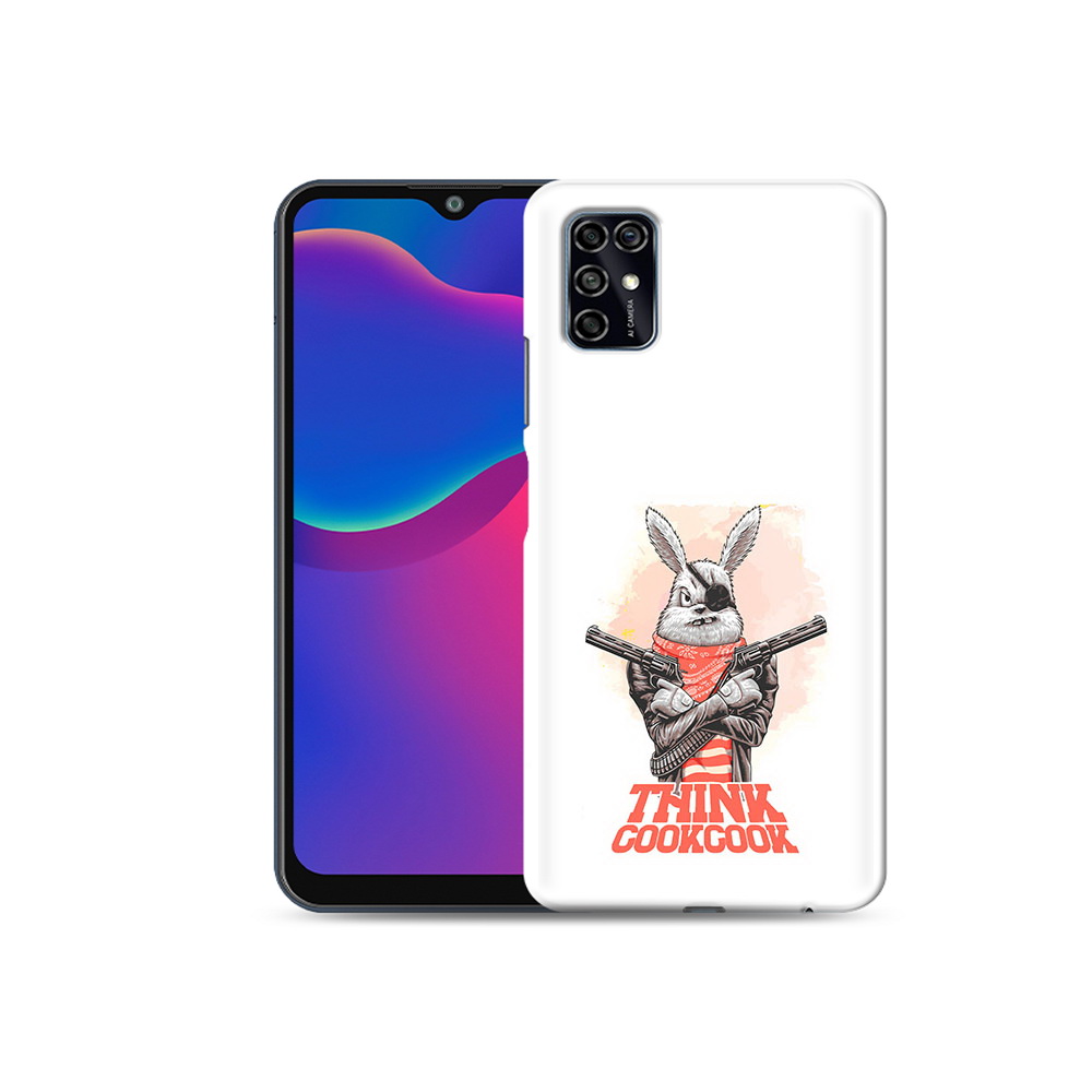

Чехол MyPads Tocco для ZTE Blade V2020 Smart кролик пират (PT156449.442.419), Прозрачный, Tocco