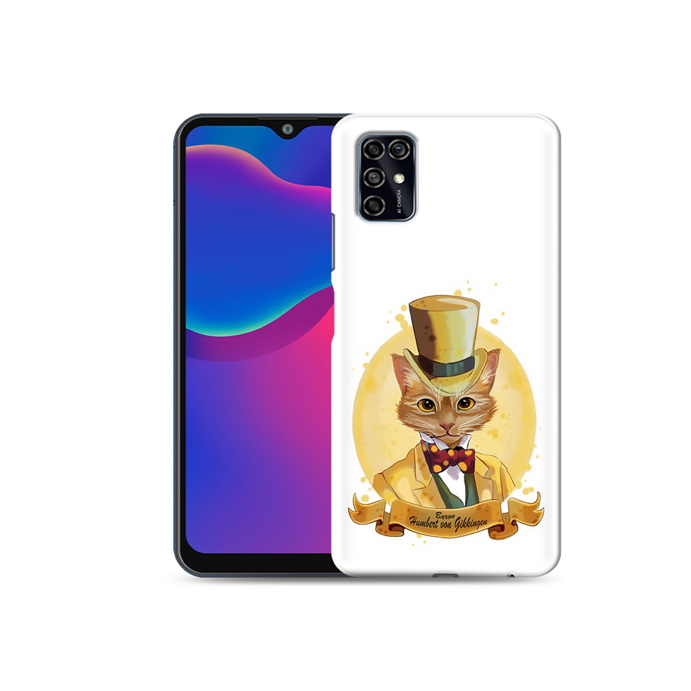 Чехол MyPads Tocco для ZTE Blade V2020 Smart кот юрист (PT156449.442.401)