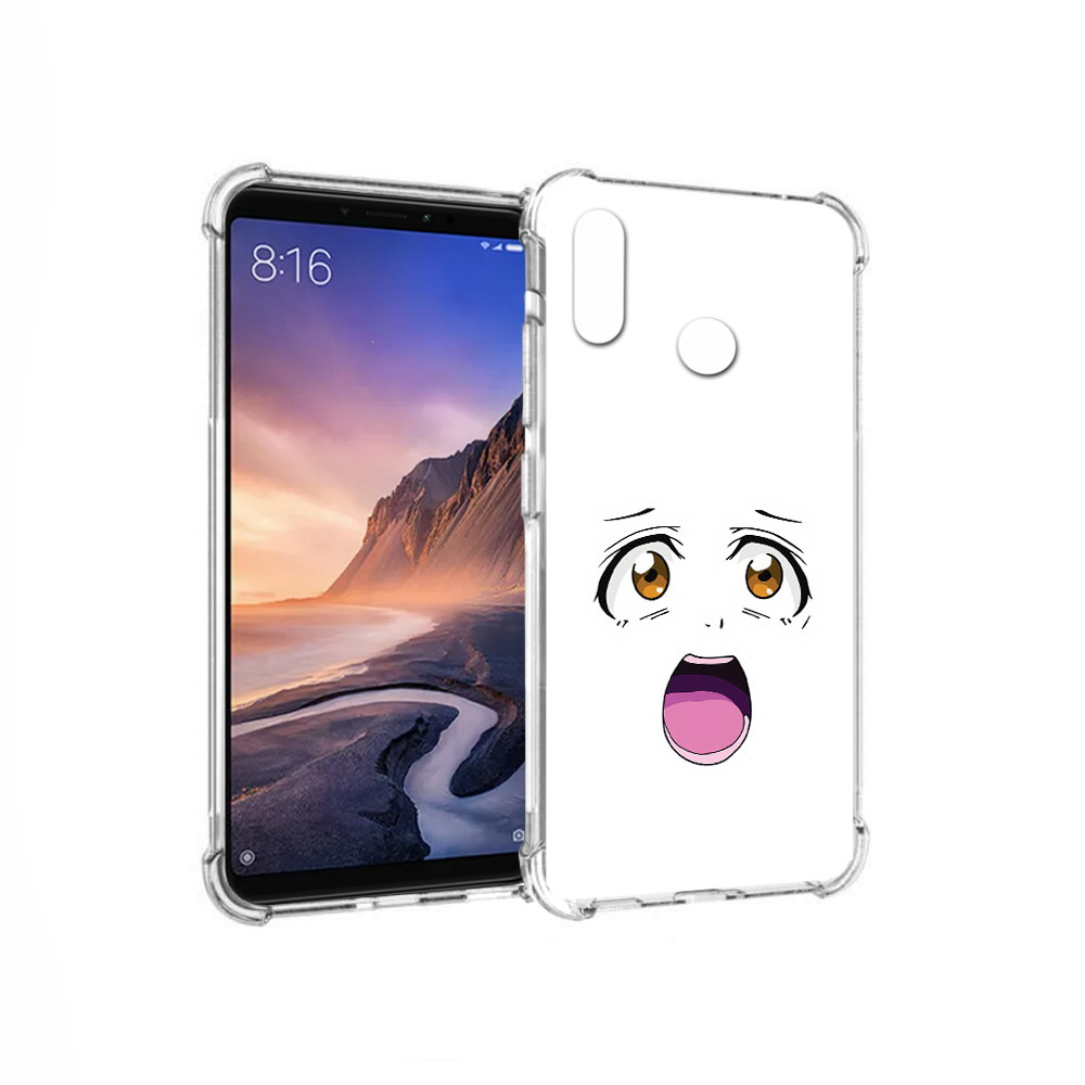 

Чехол MyPads Tocco для Xiaomi Mi Max 3 аниме лицао (PT115366.313.223), Прозрачный, Tocco