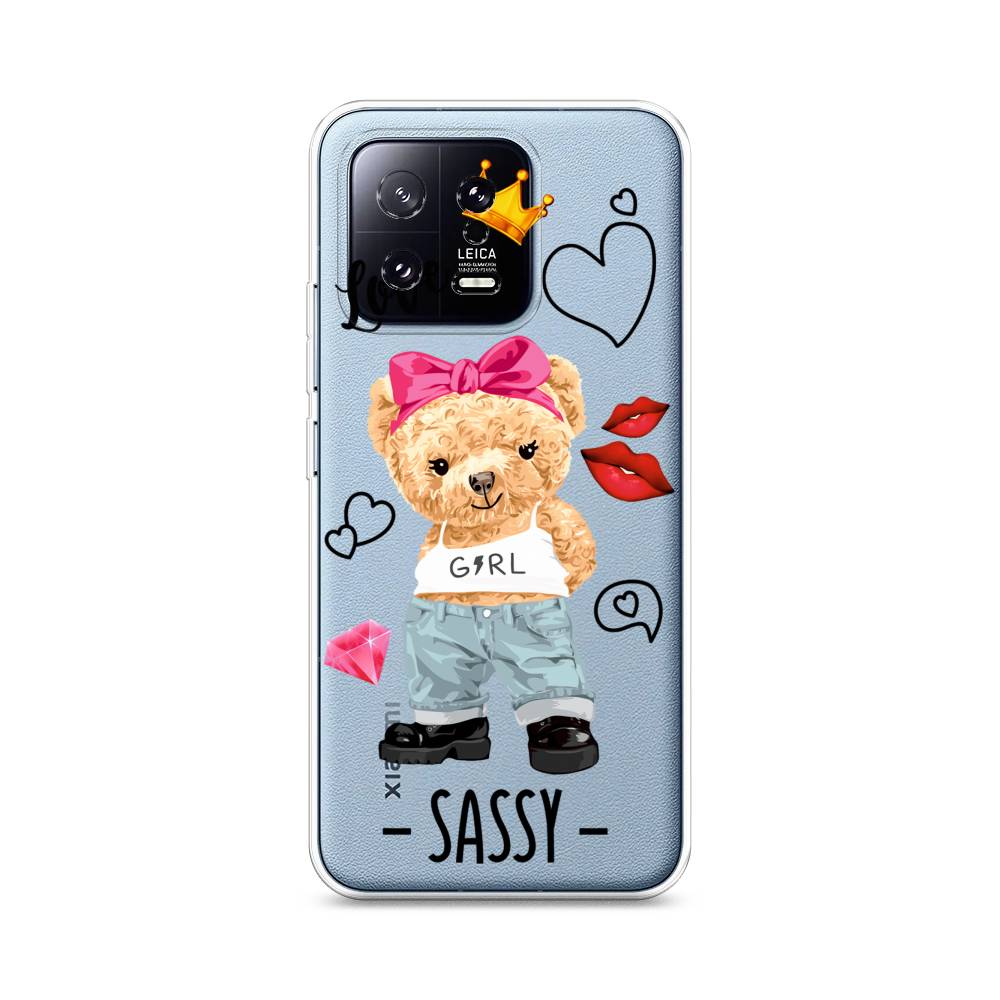 

Чехол на Xiaomi 13 5G "Sugar Mommy", Голубой;белый;розовый, 317250-6