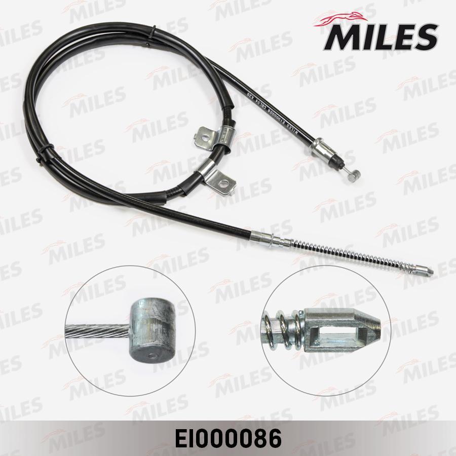 

Трос, cтояночный тормоз Miles ei000086