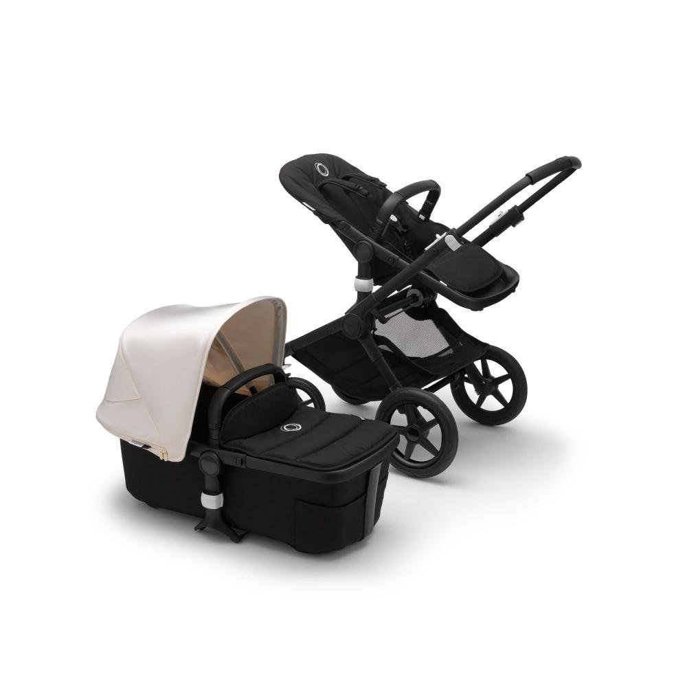 

Bugaboo fox2 коляска 2 в 1 black/ black/ fresh white, Fox2 2 В 1