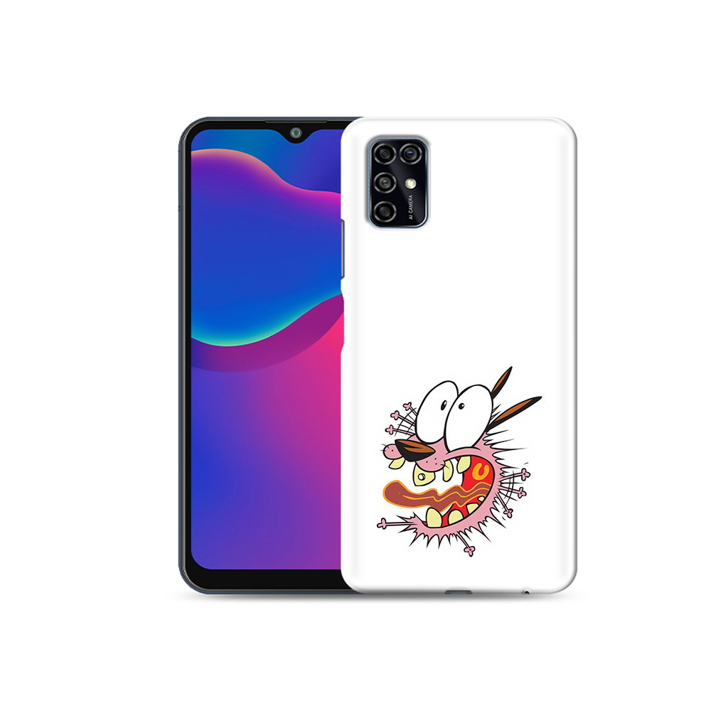 

Чехол MyPads Tocco для ZTE Blade V2020 Smart испуганный бобик (PT156449.442.381), Прозрачный, Tocco
