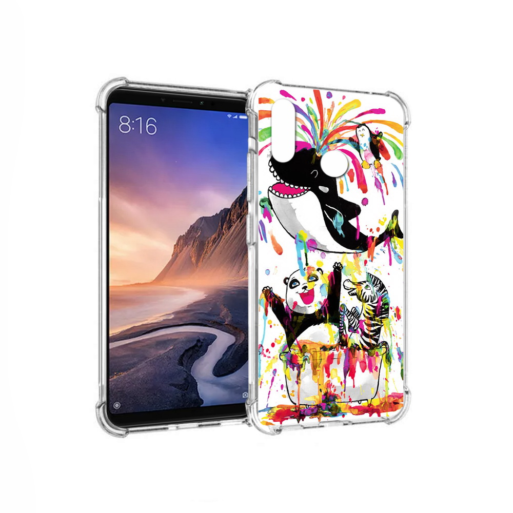 

Чехол MyPads Tocco для Xiaomi Mi Max 3 Хиппи кит (PT115366.313.191), Прозрачный, Tocco