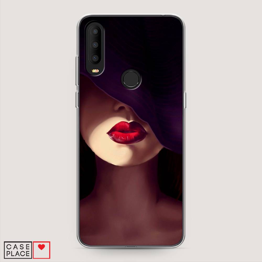 фото Чехол awog "красные губы" для alcatel 3x 5048y (2019)