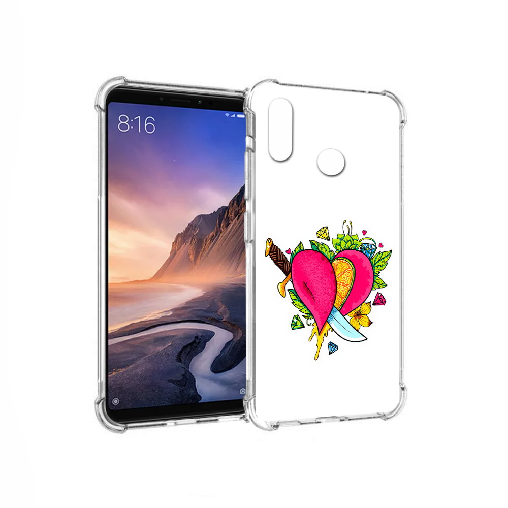 

Чехол MyPads Tocco для Xiaomi Mi Max 3 Фруктовое сердце (PT115366.313.188), Прозрачный, Tocco