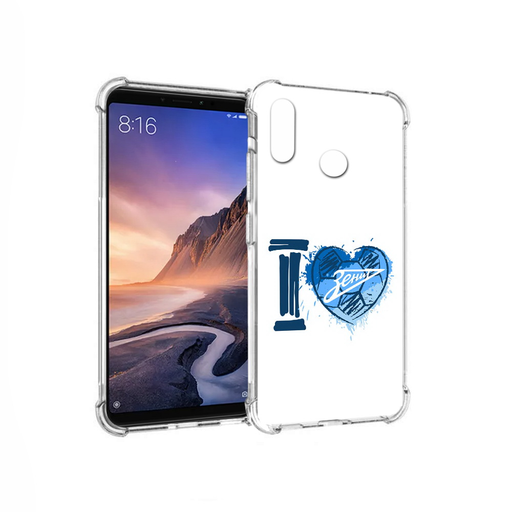 

Чехол MyPads Tocco для Xiaomi Mi Max 3 ФК я люблю зенит (PT115366.313.186), Прозрачный, Tocco
