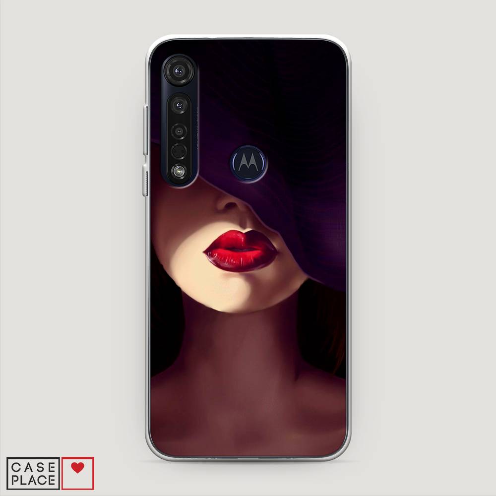 

Чехол Awog на Motorola Moto G8 Plus / Моторола Мото G8 Plus "Красные губы", Разноцветный, 241450-7
