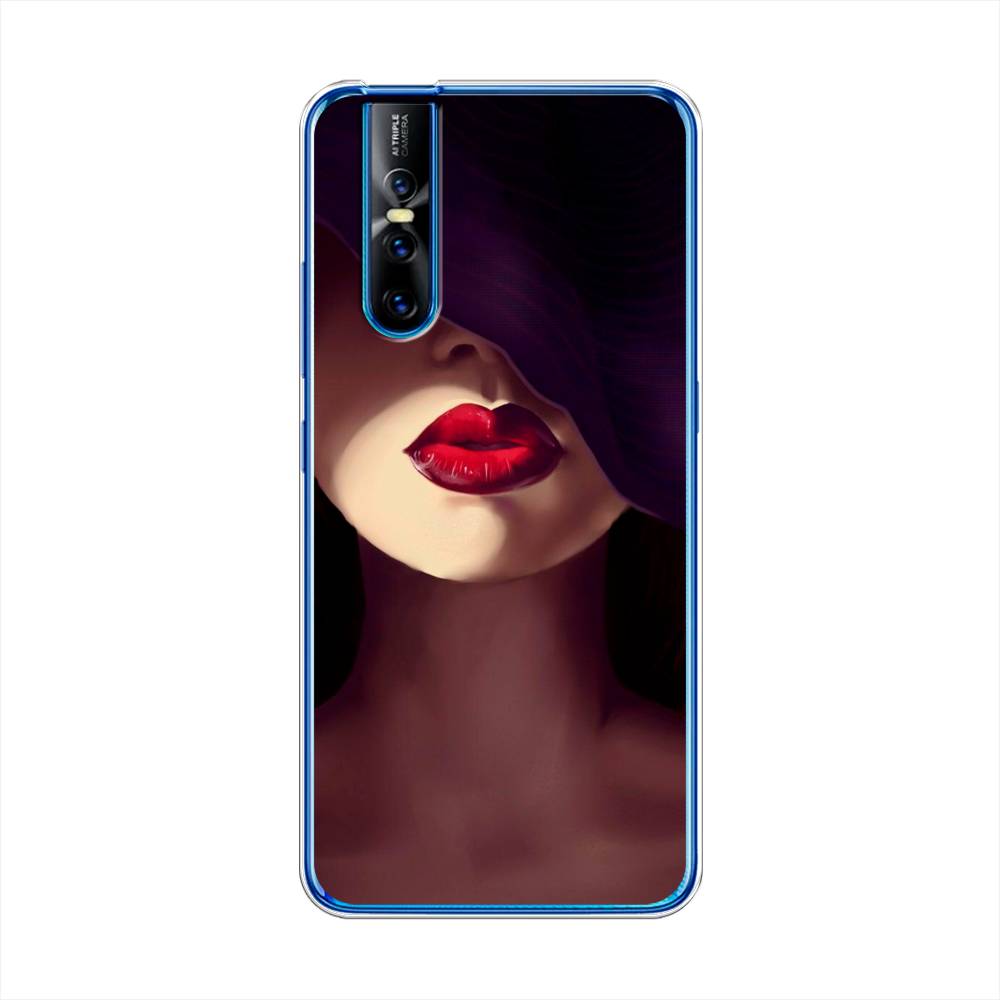 

Чехол Awog на Vivo V15 Pro "Красные губы", Разноцветный, 261150-7
