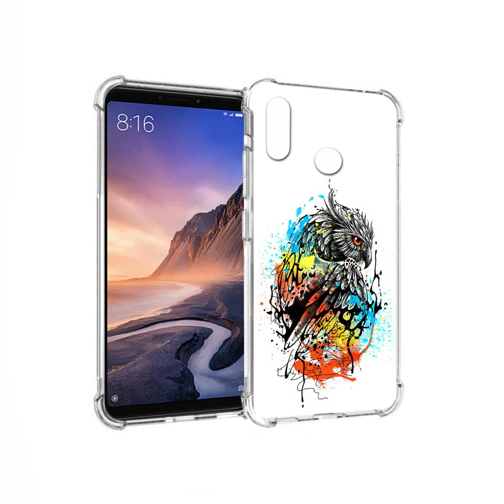 

Чехол MyPads Tocco для Xiaomi Mi Max 3 Творческая сова (PT115366.313.170), Прозрачный, Tocco