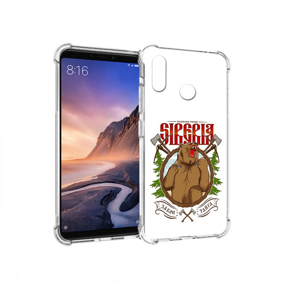 

Чехол MyPads Tocco для Xiaomi Mi Max 3 Тайга (PT115366.313.168), Прозрачный, Tocco