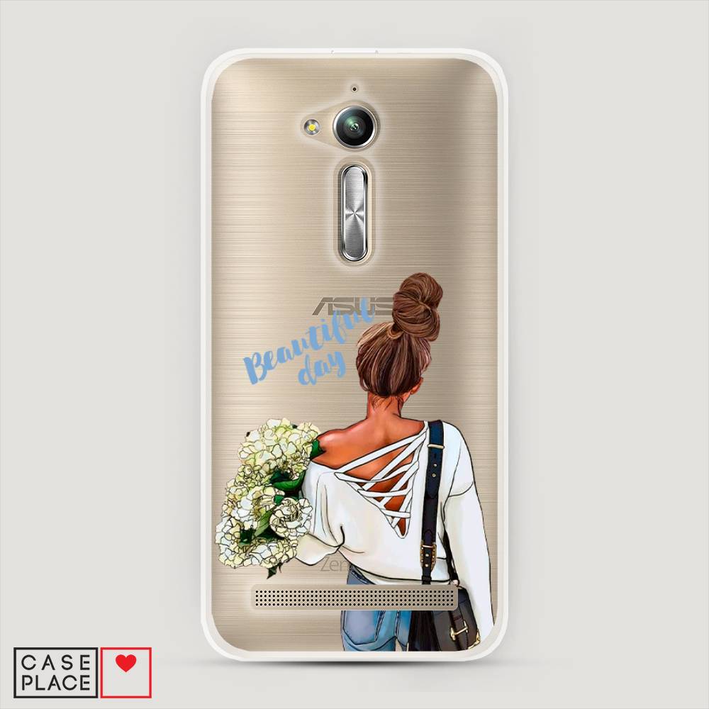 фото Чехол awog "beautiful day vector" для asus zenfone go zb500kg